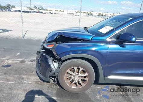 2019 Hyundai Santa Fe Sel from USA, damaged, VIN 5NMS3CAD2KH008607